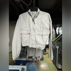 Ci Sono Cream Twill Jacket